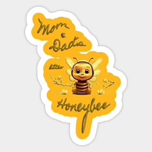 Mom & Dad´s little Honeybee Sticker